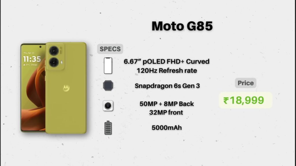 Motorola G85