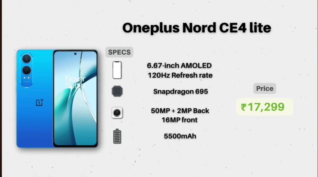 The **OnePlus Nord CE 3** is another great option.