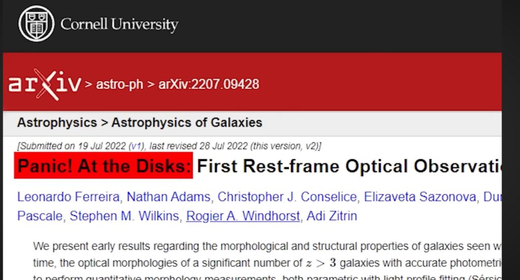 On July 19, 2022, a paper titled "Panic at the Discus" was published on the website of Cornell University, one of the top private research universities based in New York. As soon as this paper was released, it seemed to create a panic situation in the entire space community. 