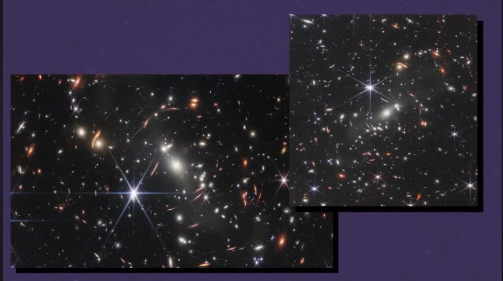  the telescope has captured images of some of the earliest galaxies,