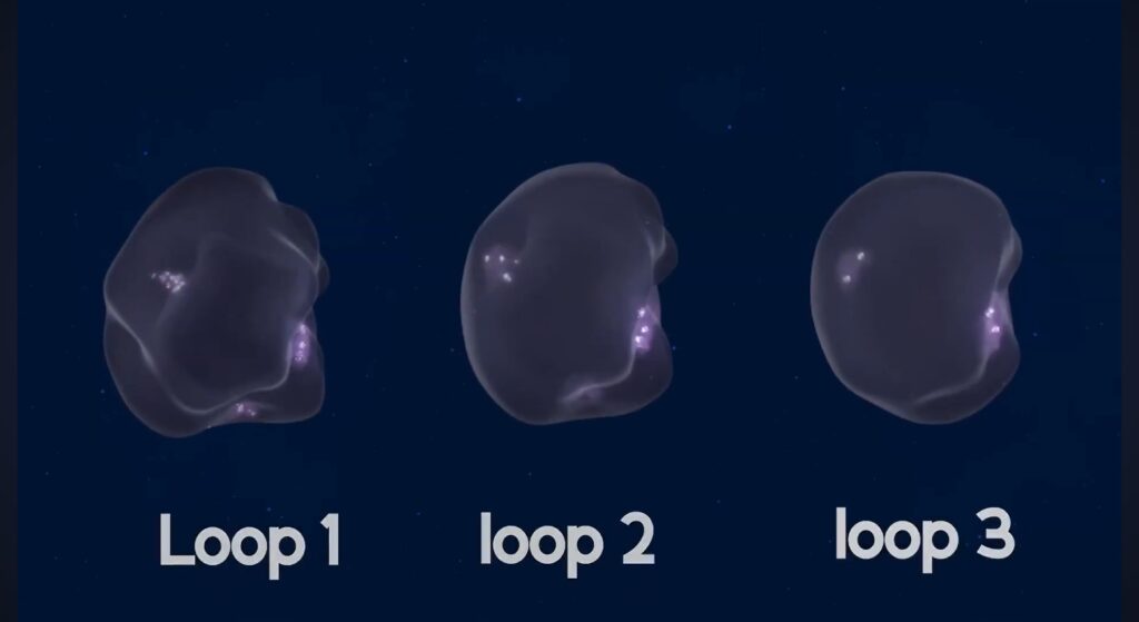  there are three other bubbles in the Milky Way: Loop 1, Loop 2, and Loop 3. 